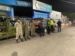 Patroli Harkamtibmas Polsek Semampir Sasar Tiga Titik, Antisipasi Tawuran Remaja, Balap Liar dan 3C