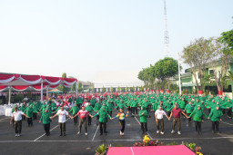 Aneka Lomba Semarakkan Markas Korem Surabaya