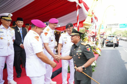 Dari Monumen Perjuangan Polri, Danrem Bhaskara Jaya Teguhkan Sinergi TNI-Polri