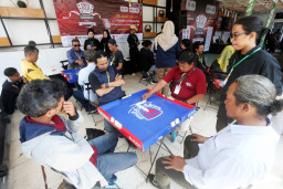 Turnamen Domino Jurnalis Kemerdekaan 2026 Digelar di Surabaya, 64 Jurnalis Ambil Bagian
