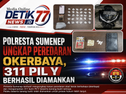Polresta Sumenep Ungkap Peredaran Okerbaya, 311 Pil Y Berhasil Diamankan