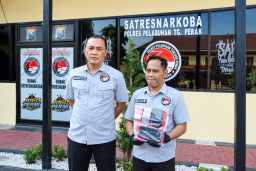 Polres Tanjung Perak Amankan Pengedar Sabu di Kenjeran, 65,51 Gram Barang Bukti Disita