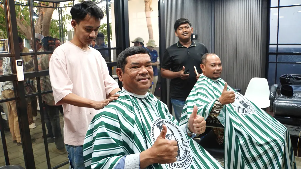 Lamong Cukur Buka Peluang Kerja bagi Warga Sekitar Terminal Teluk Lamong
