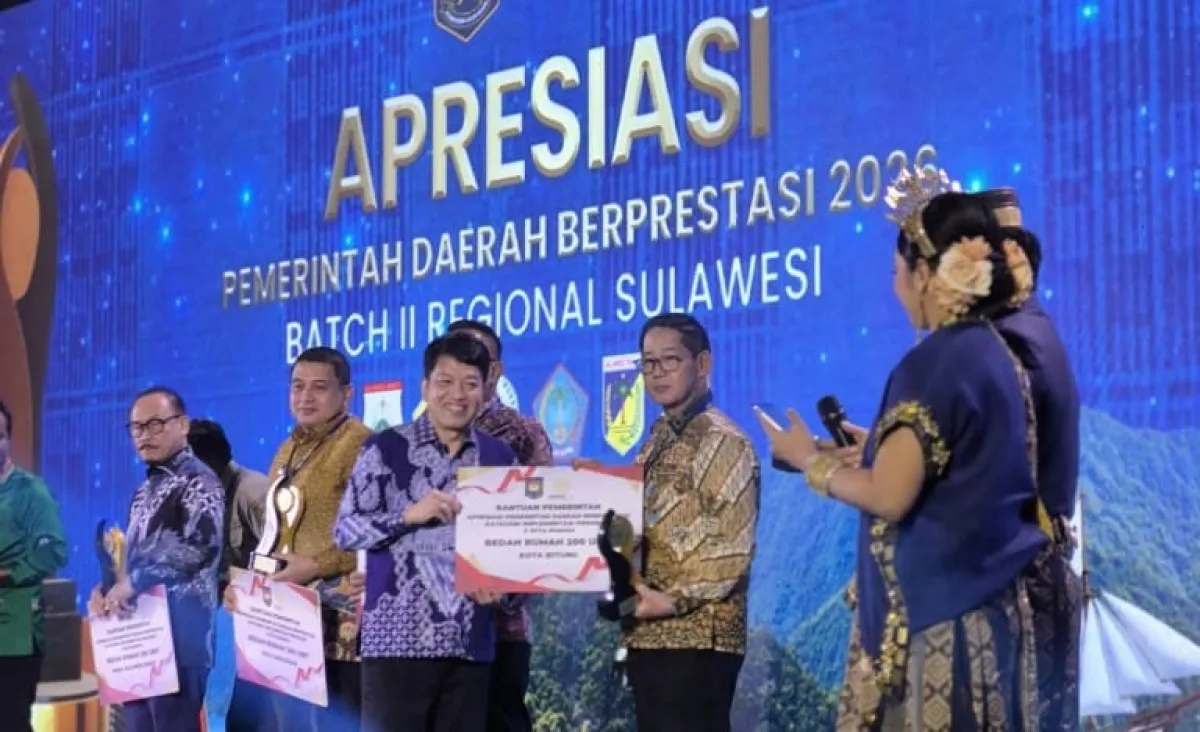 Pemkot Bitung Raih Prestasi Nasional, Dapat 200 Kuota Bedah Rumah