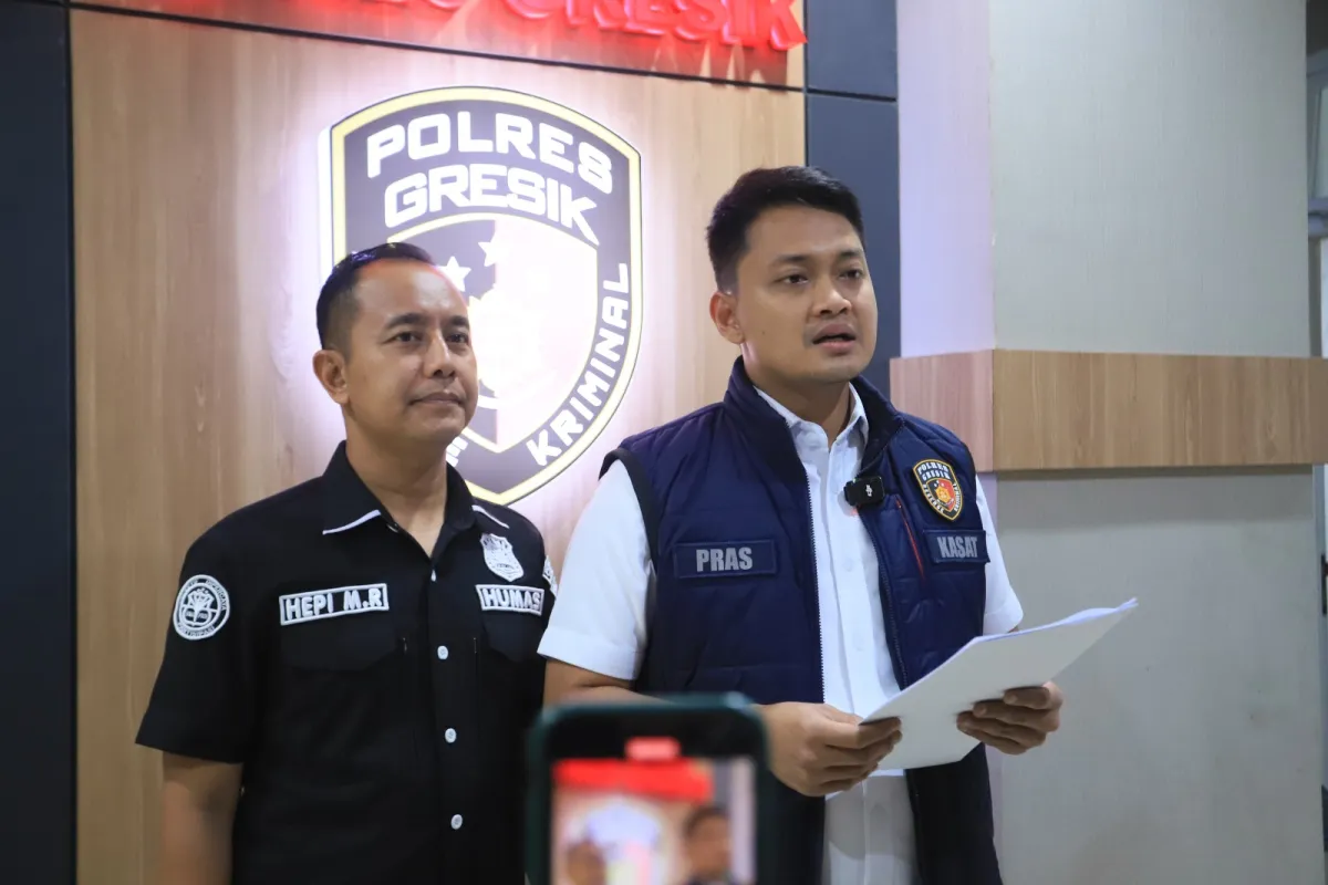 Polres Gresik Ungkap Pembunuhan di Randupadangan, Dugaan Motif Cemburu Didalami