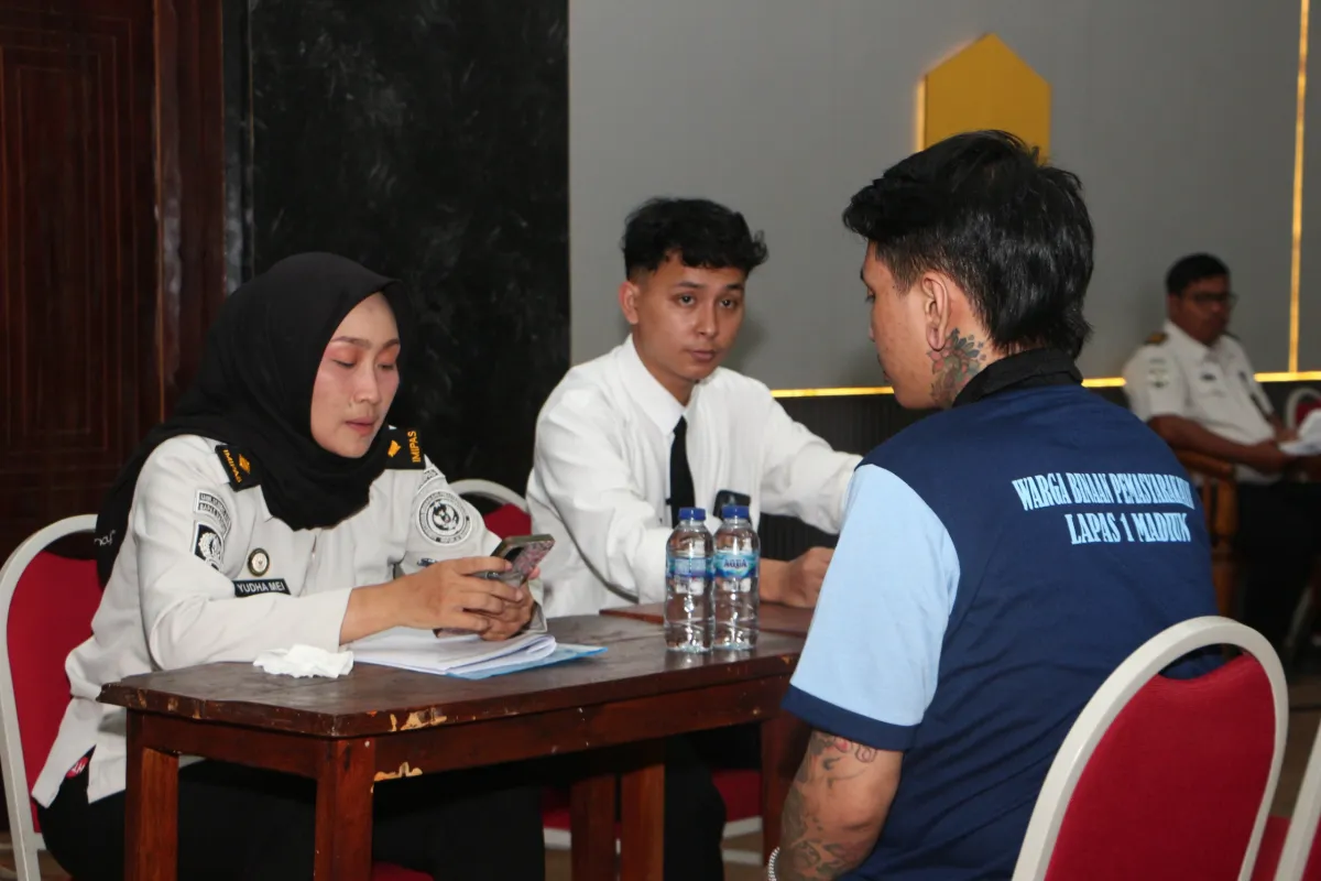 LANGKAH PEMULIHAN Lapas Kelas I Madiun Perkuat Program Rehabilitasi dan Reedukasi bagi Warga Binaan
